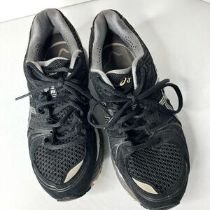 Asics Women’s Black Footbalance Gel-Kayano 18 Low Top Athletic Running Walking S